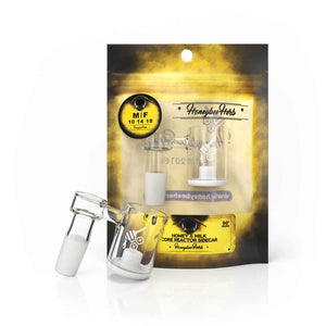 Honey & Milk Core Reactor Sidecar Quartz Banger - 90° Degree | Honeybee Herb